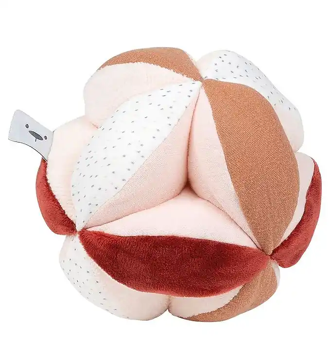 Nattou Activiteitenbal - Activiteitenbal - 15 cm - Rust Express Levering