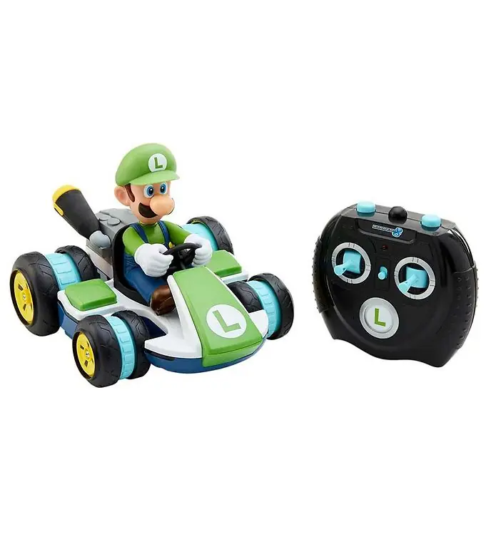 Super Mario Afstandsbediening Auto - Luigi Must-Have