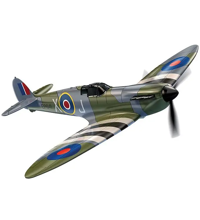 Airfix Set - SNELBOUW - D-Day Spitfire J6045 - 34 Onderdelen Alleen Vandaag