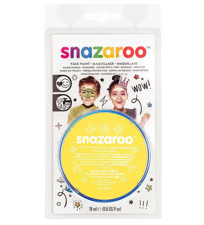 Weekendaanbieding Snazaroo Schmink - 18 ml - Helder Yellow