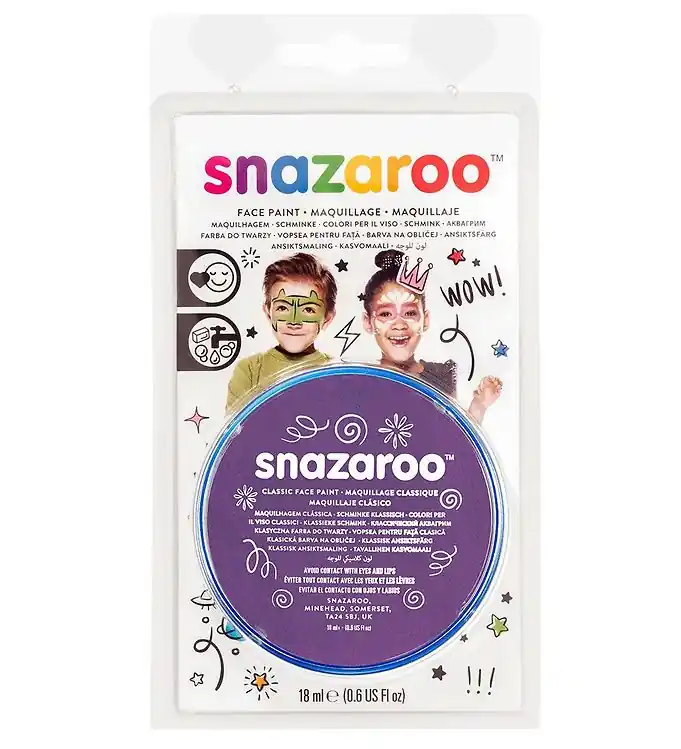 Snazaroo Schmink - 18 ml - Purple Tijdelijk Beschikbaar