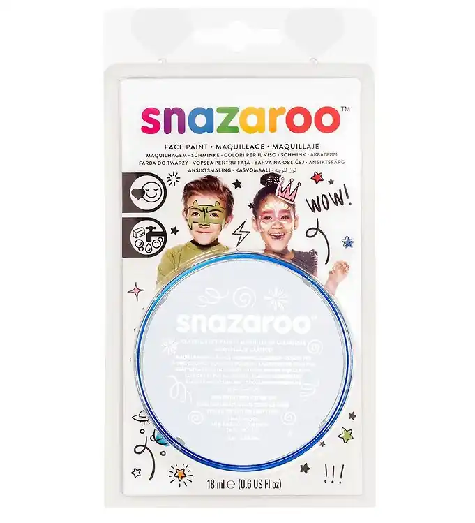 Snazaroo Schmink - 18 ml - White Uitverkoop