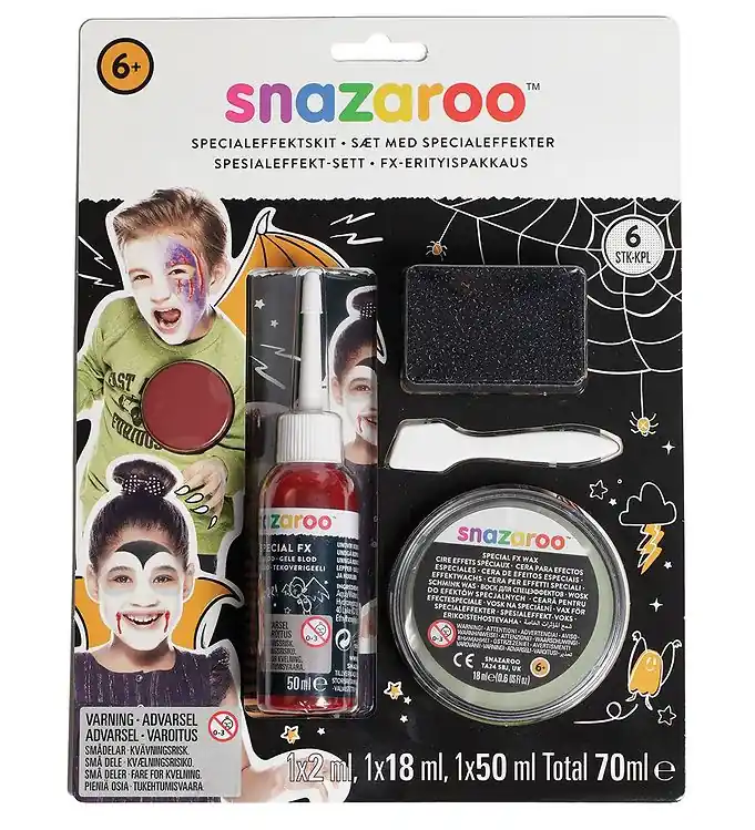 Premium Snazaroo Set - 6 Onderdelen - Speciale effecten