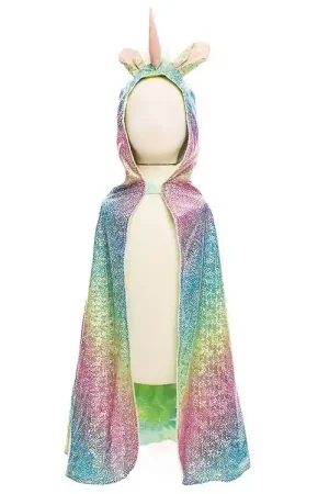 Beperkt Aanbod Great Pretenders Verkleedkleren - Mantel - Rainbow Unicorn/Draak