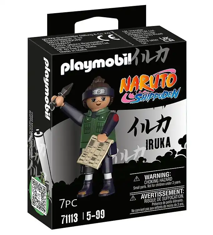 Playmobil Naruto - Iruka - 71113 - 7 Onderdelen Merkproduct