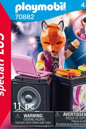 Alleen Vandaag Playmobil SpecialPlus - DJ met platenspeler - 70882 - 11 Onderde