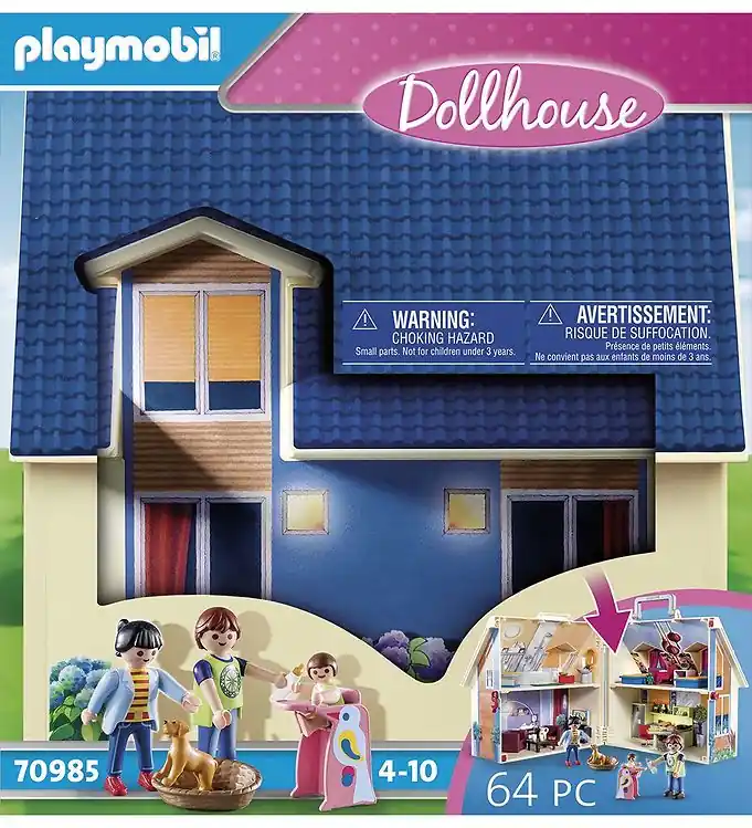 Gecertificeerd Playmobil Dollhouse - Mijn Take-With-Poppenhuis - 70985 - 64 Ond