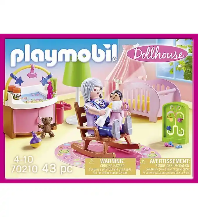 Playmobil Dollhouse - Babykamer - 70210 - 43 Onderdelen Koopje