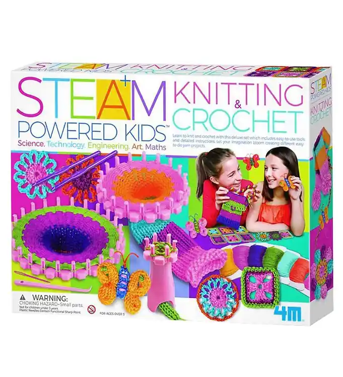 Lage Prijs 4M Creatieve Speelset - Steam Plus - Breien & Haken