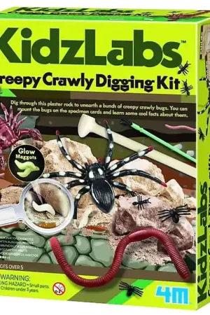 4M Graf-Set - KidzLabs - Creepy Creepy Grave-Set Nieuw