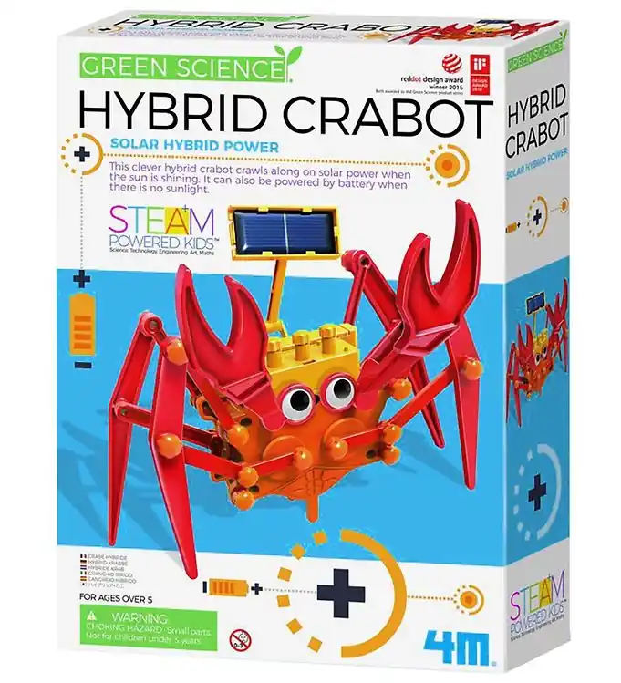 4M Krab - Green Science - Hybride krab Hete Deal