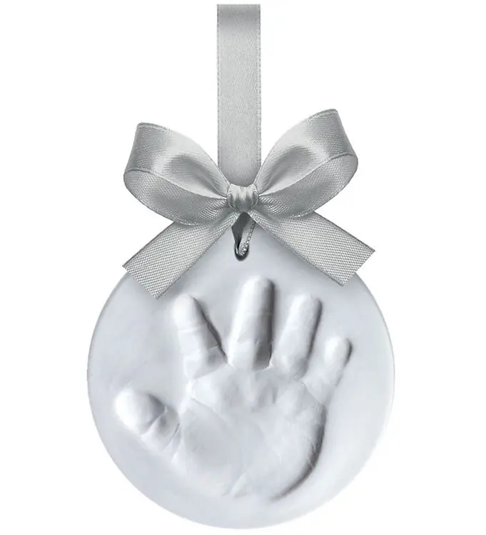 Dooky Hangspeeltje - Happy Handen Ornament Kit - Zilver Lint Meest Verkocht