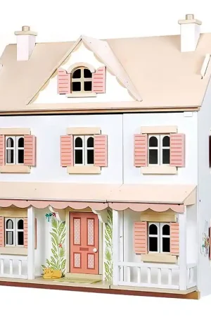 Laatste Versie Tender Leaf Houten Speelgoed - Poppenhuis - Zoemend Bird