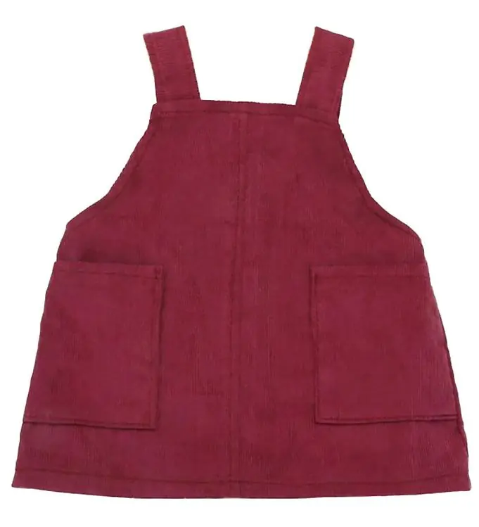 Veilige Betaling Asi Poppenkleding - 43-46 cm - Lange jurk - Burgundy
