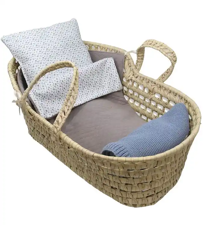 Asi Poppen Accessoires - Poppendraagtas In Gevlecht - Vintage pr Meest Verkocht