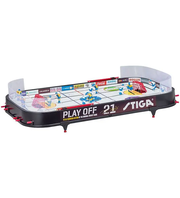 Merkproduct Stiga IJshockey Tafelspel - Play Off 21 Zweden-Finland - Wit