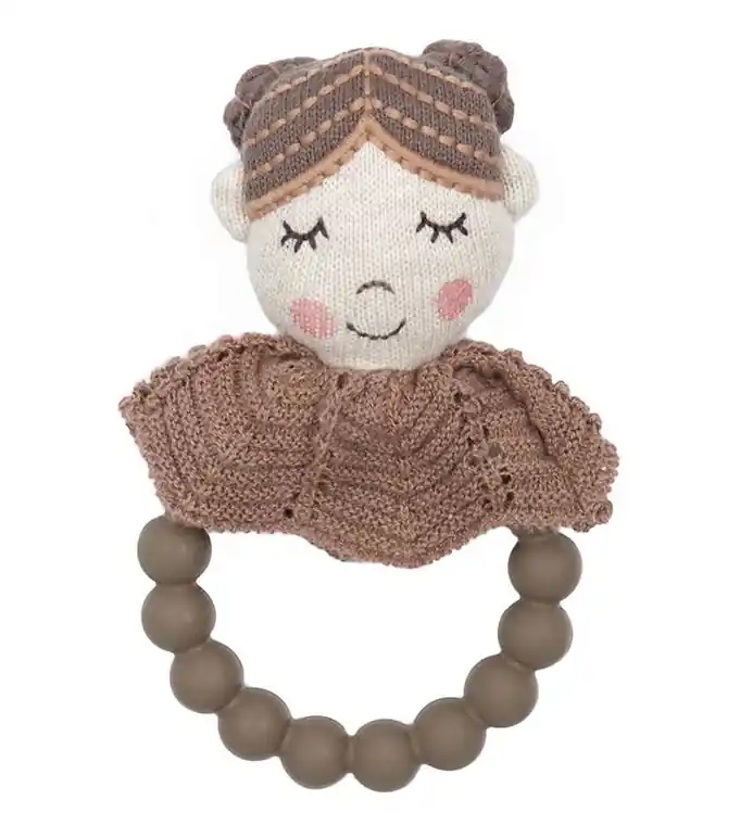 Smallstuff Bijtratel - Pop - Brown Sugar Speciale Aanbieding