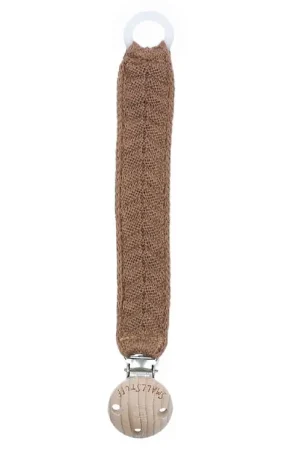Smallstuff Speenketting - Visgraat - Brown Sugar Nieuw