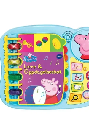 Voordeelprijs Vtech Boek m. Audio - Deens - Peppa Pig Leer- en ontdekkingsboek