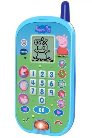 Vtech Speelgoedtelefoon - Peppa Pig Praten en leren-telefoon - D Tijdelijk Beschikbaar