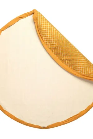 Favoriet Play&Go Speelmat - Ø140 - Rooster Mustard