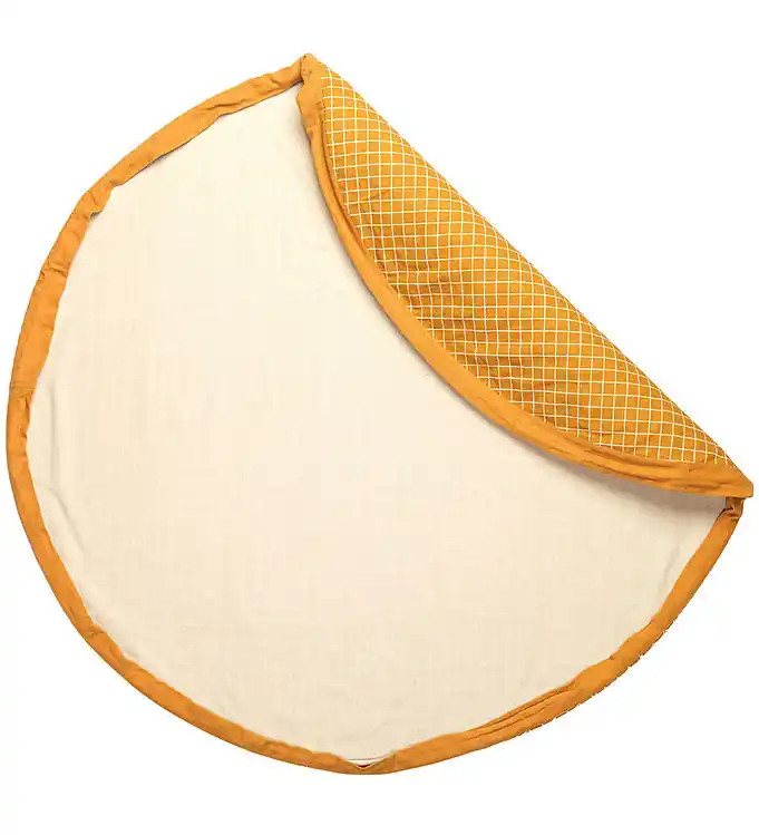 Favoriet Play&Go Speelmat - Ø140 - Rooster Mustard