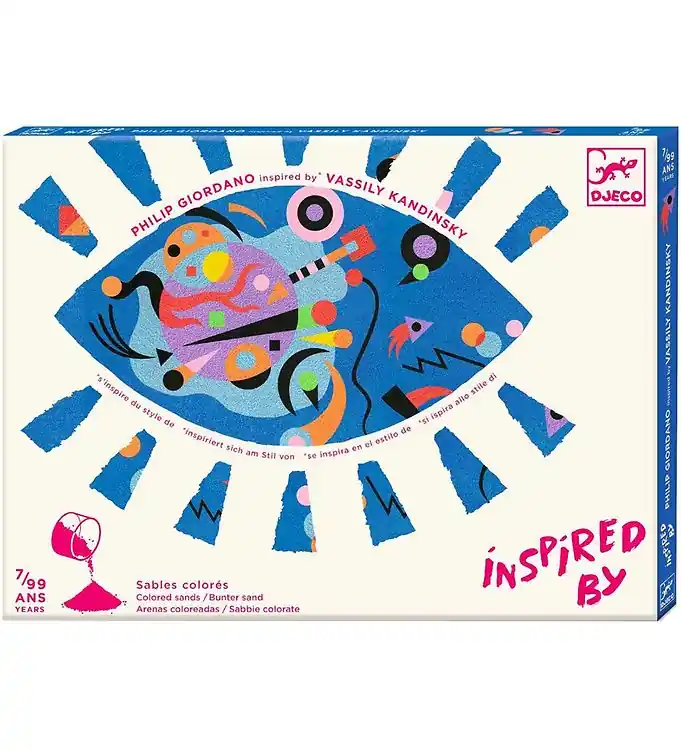 Lage Kosten Djeco Creatieve Speelset - 4 motieven - abstracte motieven