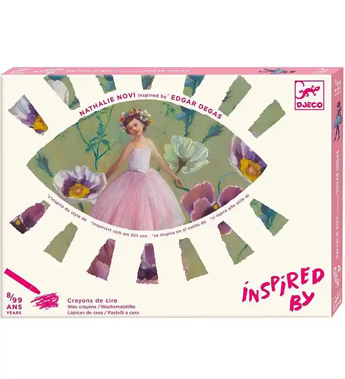 Seizoensaanbieding Djeco Creatieve Speelset - 4 Motieven - De balletscènes