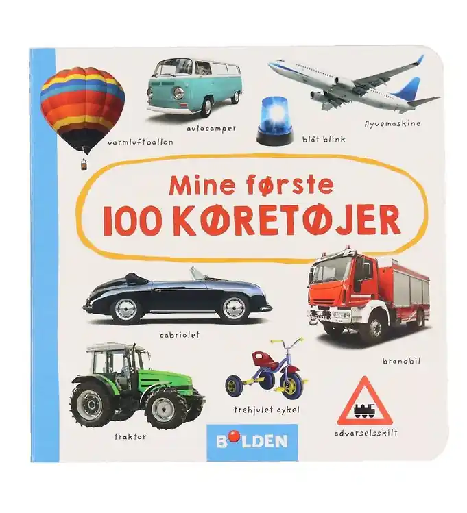 Forlaget Bolden Prentenboek - Mijn eerste 100 voertuigen - Deens Hete Deal