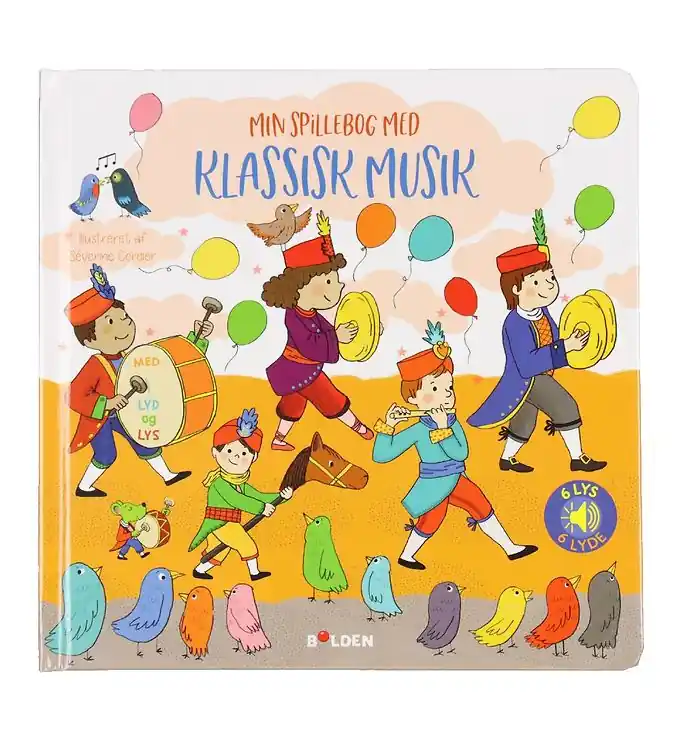 Forlaget Bolden Boek m. Sound - Mijn Playbook met klassieke muzi Nieuw