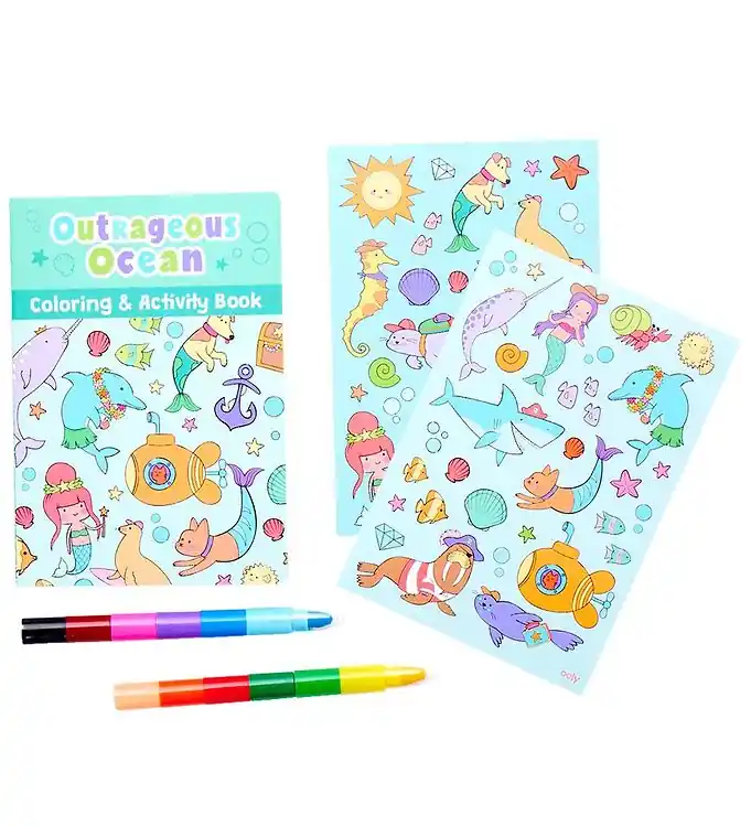 Hoge Kwaliteit Ooly Speelset - Mini Reiziger - Schandalig Ocean