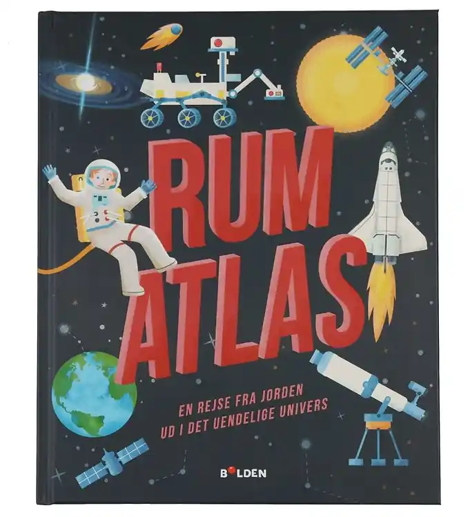 Actieprijs Forlaget Bolden Boek - Rum-Atlas - Deens