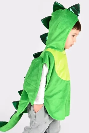 Aanbieding Den Goda Fen Kostuum - Draak Mantel - Groen