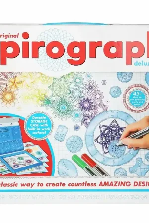 Spirograph Tekenset - 45 Onderdelen - Deluxe Set Hete Deal