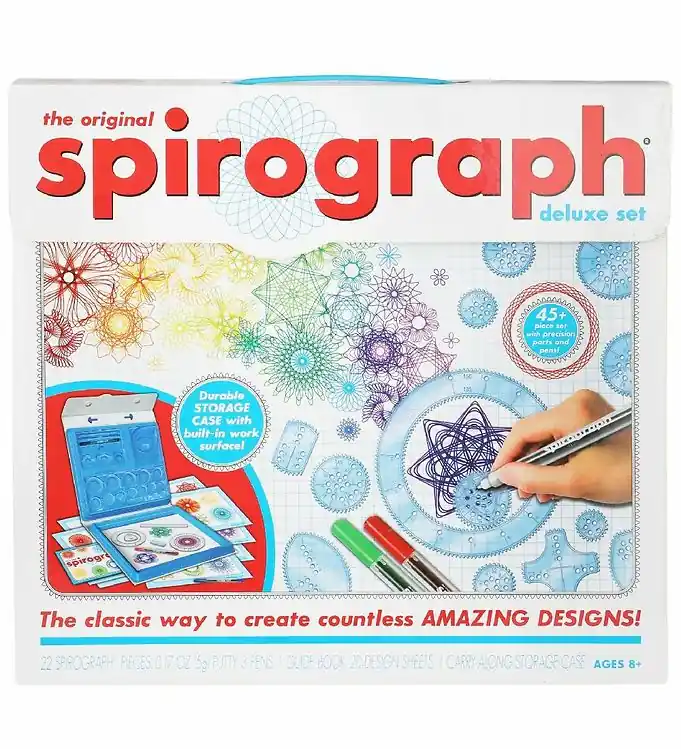 Spirograph Tekenset - 45 Onderdelen - Deluxe Set Hete Deal