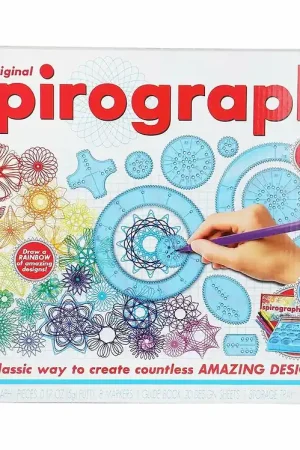 Exclusieve Aanbieding Spirograph Tekenset - 30 Onderdelen - Set m. Markers
