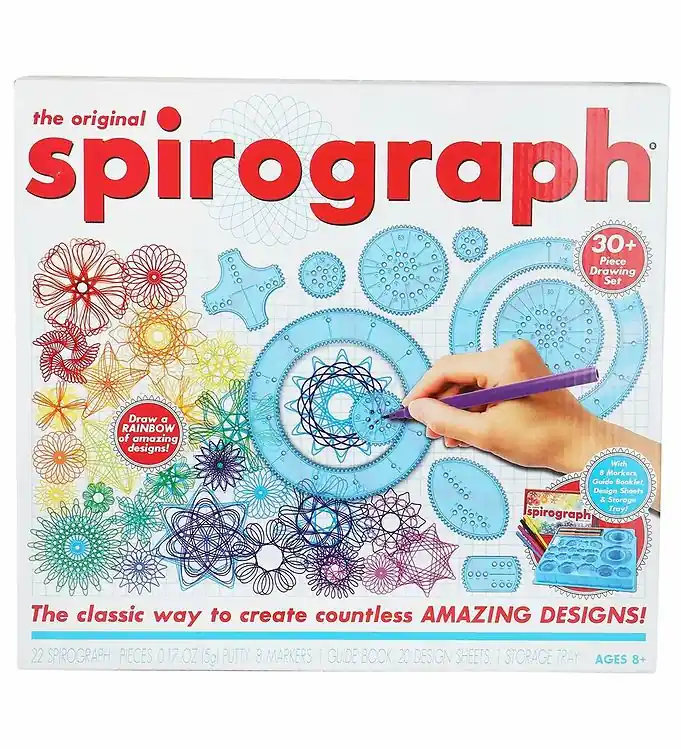 Exclusieve Aanbieding Spirograph Tekenset - 30 Onderdelen - Set m. Markers