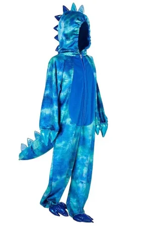 Souza Verkleedkleren - Dinosaur - Tyrannosaurus - Blauw Lage Kosten