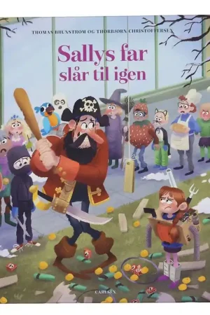 Voordeelprijs Forlaget Carlsen Boek - Sally's vader slaat weer toe - Deens