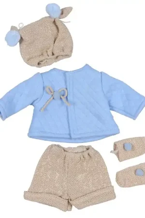 Asi Poppenkleding - 36 cm - Lichtblauw Gereduceerde Prijs