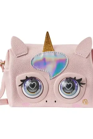 Purse Pets Tas m. Knipperende ogen - Eenhoorn Beste Prijs