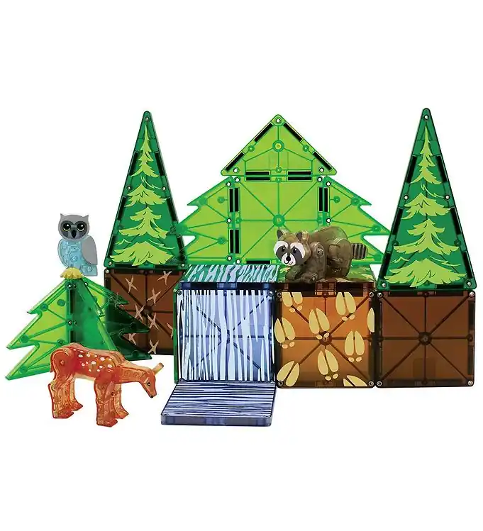 Magna-Tiles Magneetset - 25 Onderdelen - Forest Animals Bestseller