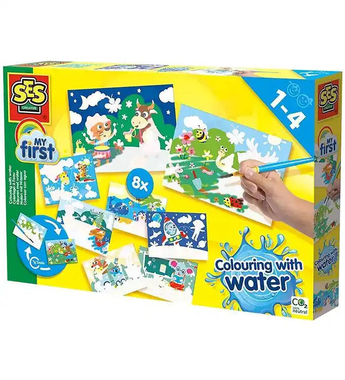 Premium SES Creative Verfset - Mijn eerste - Schilderen met water - Verb