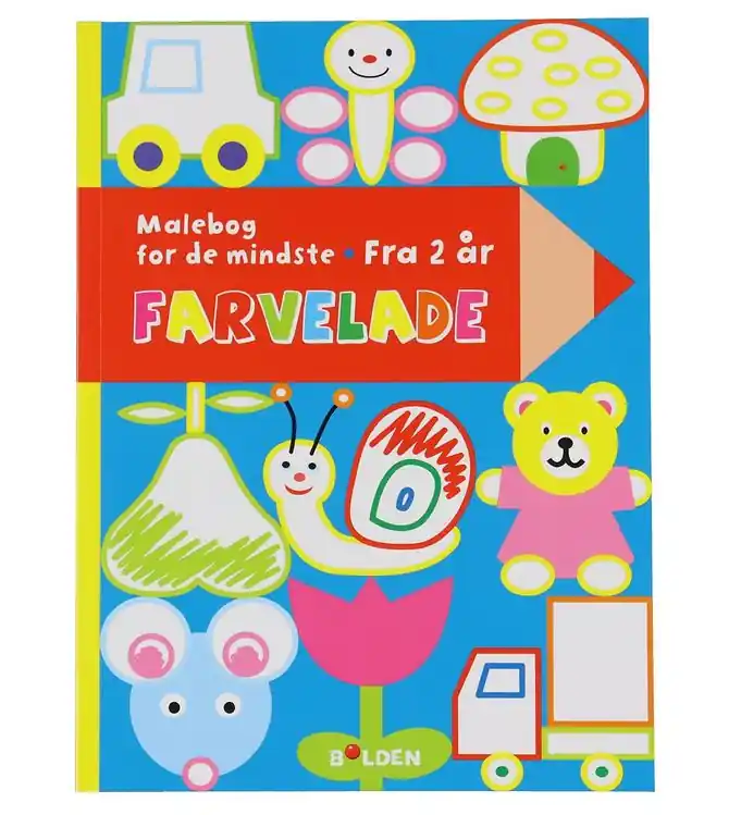 Seizoensaanbieding Forlaget Bolden Kleurboek - Kleuren Schuur - Voering De Kleintje