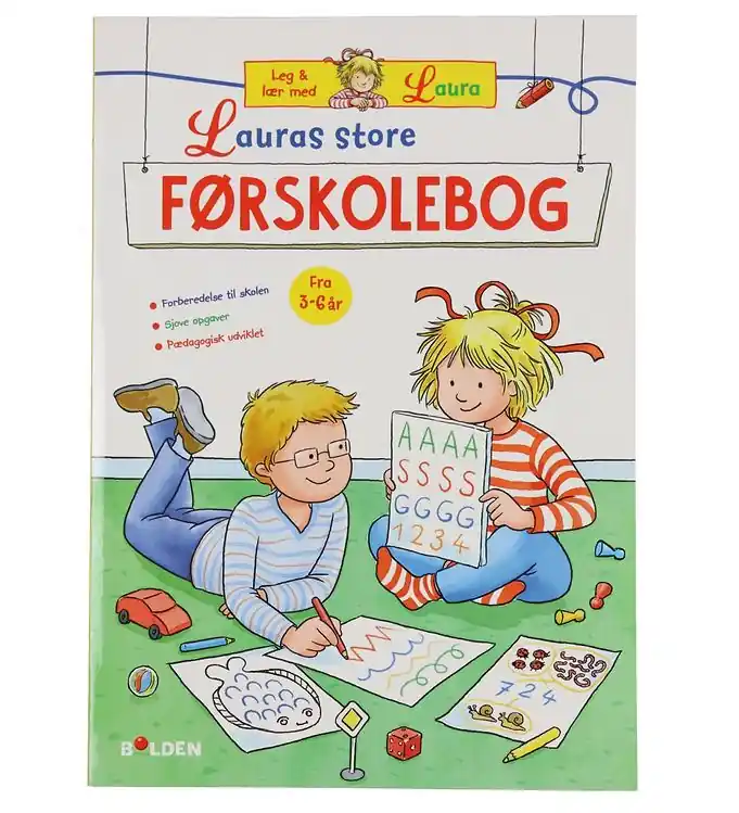 Forlaget Bolden Activiteitenboek - Laura's Grote Kleuterboek Express Levering