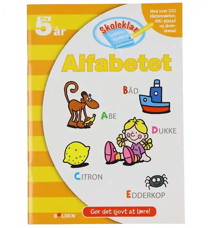 Forlaget Bolden Boek - Het alfabet - Deens Beperkt Aanbod