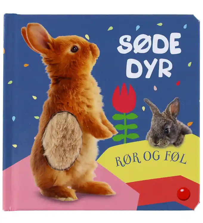 Uitverkoop Forlaget Bolden Boek - Voelen en voelen: schattige dieren - Deen