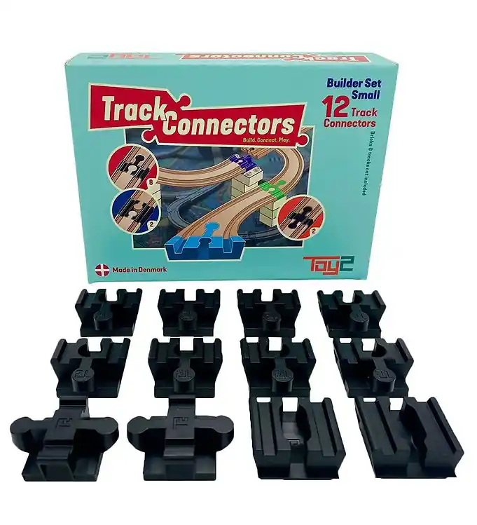 Toy2 Track Connectors - 12 st. - Bouwset Small Actieprijs