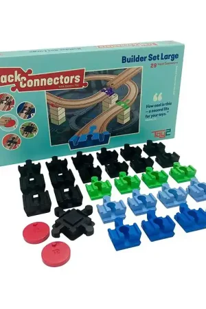 Korting Toy2 Track Connectors - 29 st. - Bouwset Large