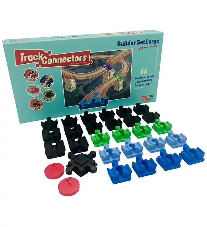 Korting Toy2 Track Connectors - 29 st. - Bouwset Large
